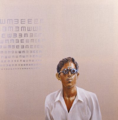 Eye Test 3，Medinipur，印度 作者 Lincoln Seligman